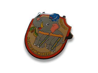 Print pin olifant